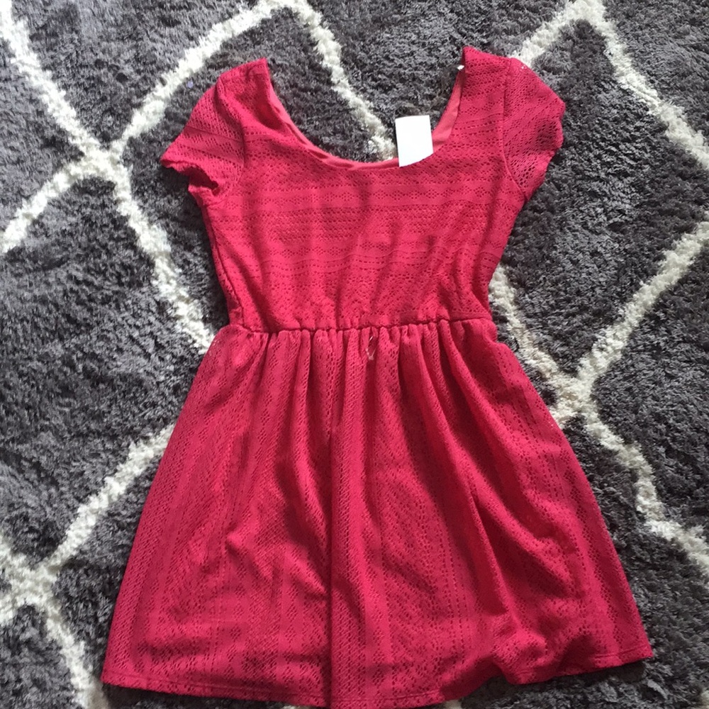Small Lily Rose in the color Think Pink dress
